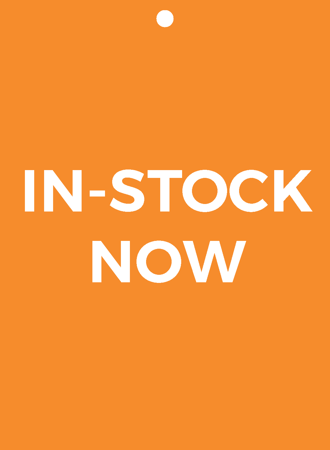 Hang Tag Orange "In-Stock Now"
