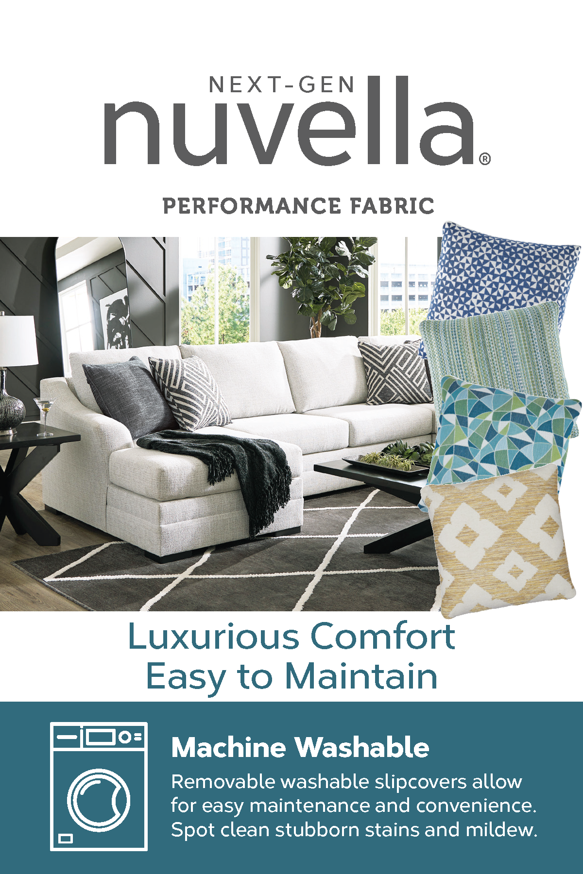 Hang Tag "Next-Gen Nuvella Machine Washable"