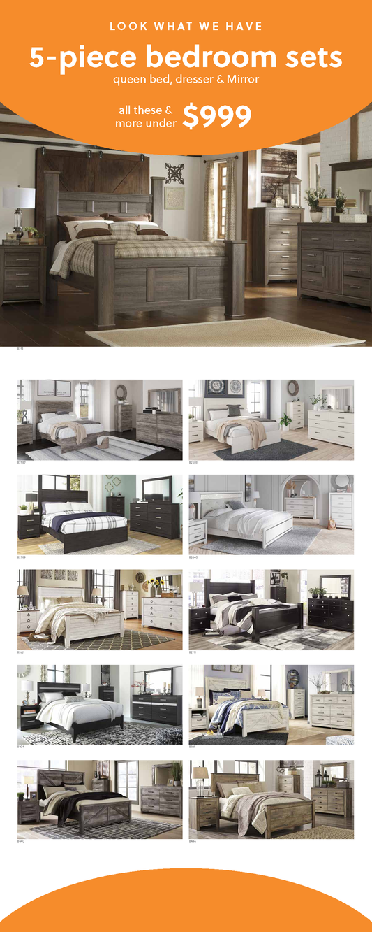 Stationary Signage Price Point Spider Banner -$999 Bedrooms (v3)