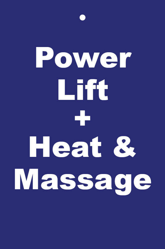 Hang Tag Power Lift + Heat & Massage (Blue)