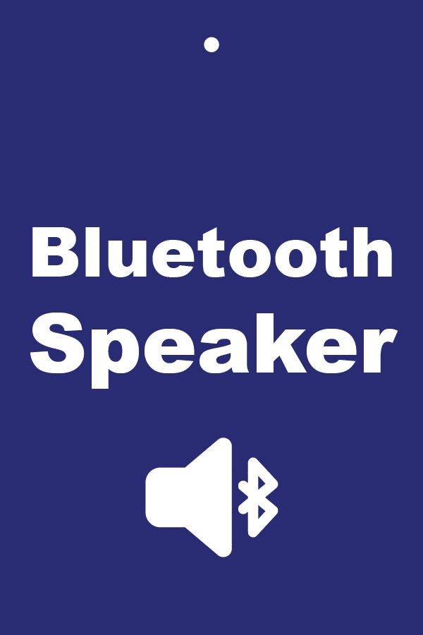Hang Tag Bluetooth Speaker (Blue)