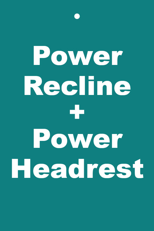 Hang Tag Power Recline + Power Headrest