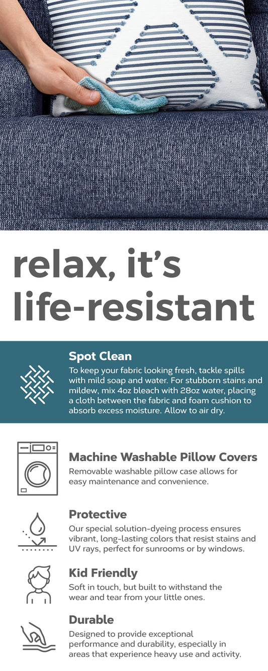 Nuvella Relax It's Life Resistant Spider Banner
