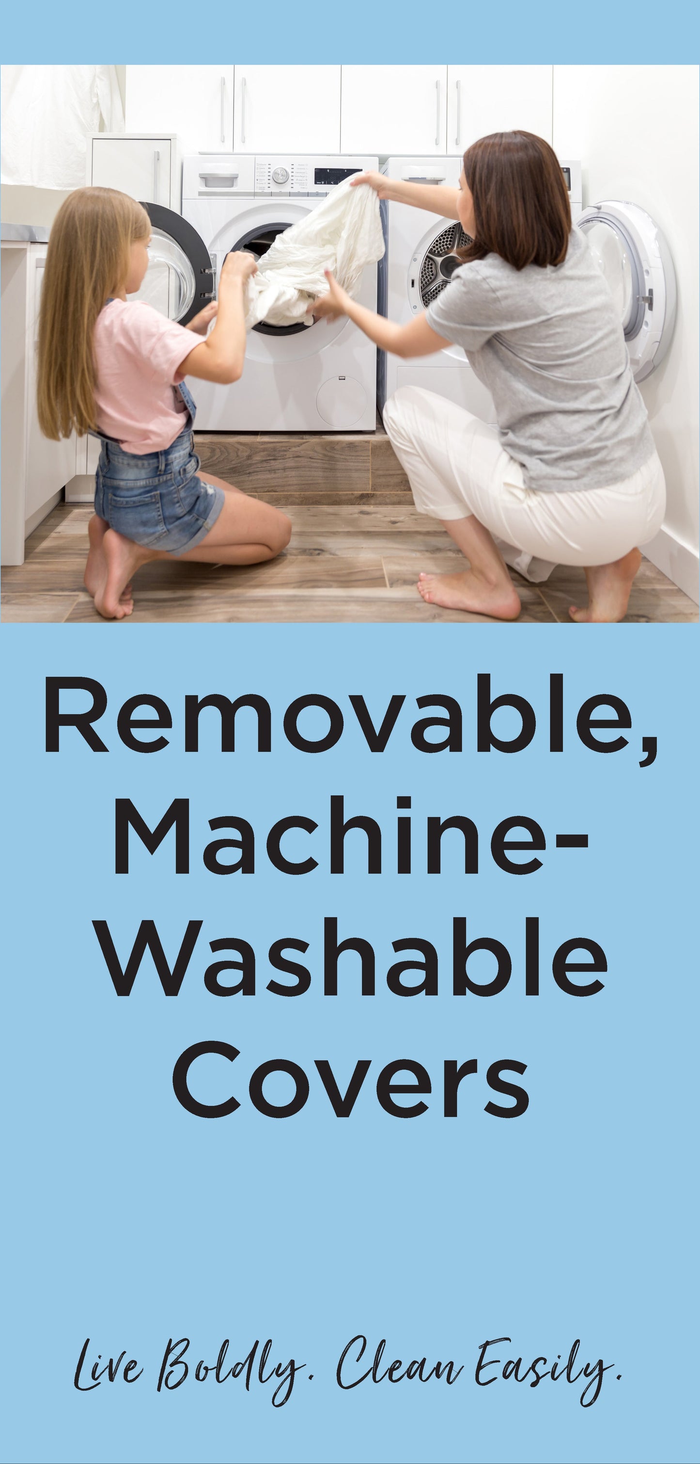 8in x 16in - Stationary Machine Washable Seat Back Banner